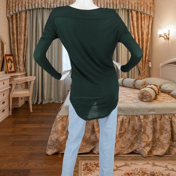 Native Outsiders Crossroads Long Sleeve Tee Top Blouse - Picture 4 of 8